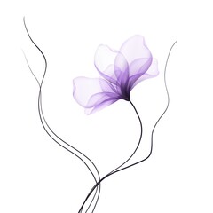 Flowers background illustration art watercolor print art 