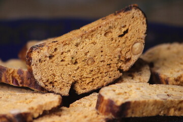 Fekkas Close-up, Traditional Moroccan Cookie