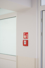 Fire Alarm Activation Point in a Modern Building