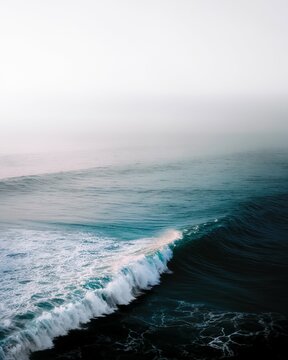Ocean Waves at Dawn