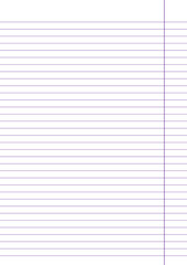 Fototapeta premium Horizontal lines note sheet blank