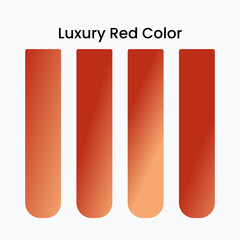 Color palette featuring scarlet red, bold crimson, and sophisticated ruby hues. Shades harmonious gradient, ideal for luxury print, interior designs, and high-end fashion.