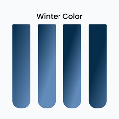 Luxurious winter-inspired color palette, perfect for print, fashion, and interior design. 