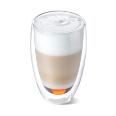 coffee drink on white background