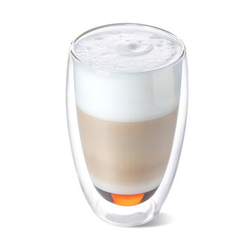 coffee drink on white background