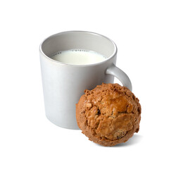 coffee drink on white background