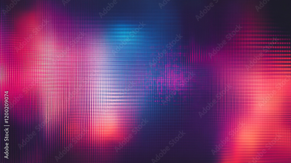 Poster digital metaverse background with vibrant abstract patterns and colors. generative ai