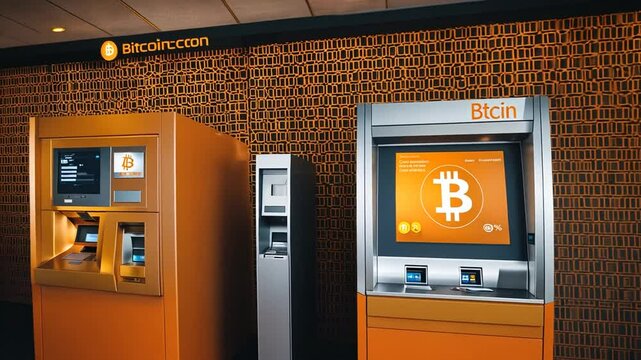 Bitcoin bank with atm.