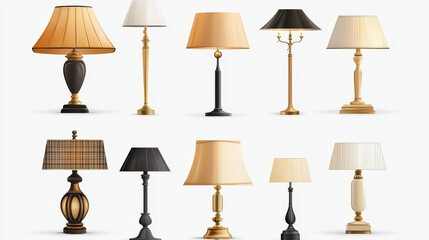 Versatile Elegance: A Collection of Unique Lamps

