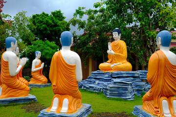 Thien Truc buddhist pagoda. The Life of the Buddha, Siddhartha Gautama. The Buddha preached His...