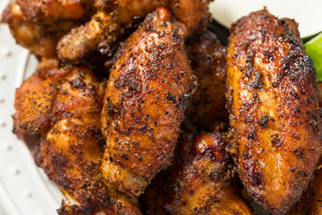 Homemade Smoked Buffalo Chicken Wings