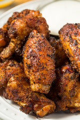 Homemade Smoked Buffalo Chicken Wings