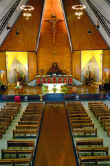 Tac Say Church, also known as Father Diep Church.  Francis Xavier Truong Buu Diep was a famous  Vietnamese Catholic priest killed in 1946.  Bac Lieu. Vietnam. .
