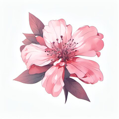Soft Petals of a Pink Flower