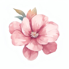 Soft Petals of a Pink Flower