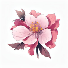 Soft Petals of a Pink Flower