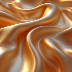 Obraz premium satin fabric texture abstract golden closeup high resolution hd image