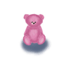 pink teddy bear