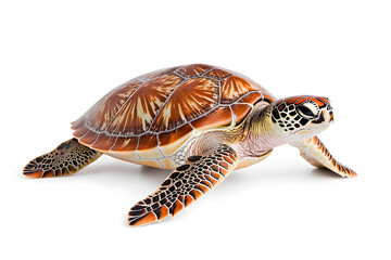 Turtle isolated on white background