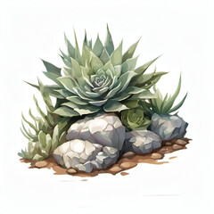 Succulent in Rocky Habitat