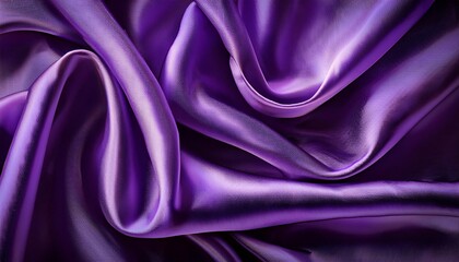 Fototapeta premium purple silk heritage instance with fabric draped texture folds in christmas or valentines day coloration abstract satin or velvet material in luxury material design heritage
