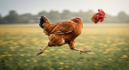 headless chicken, run around like a chicken with it's head cut off, bird, feather, running