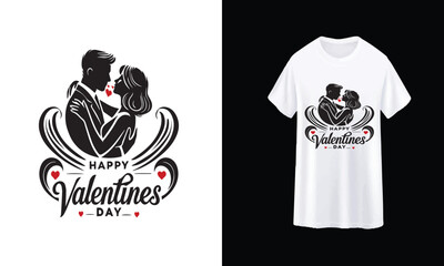 A unique Valentine&rsquo;s Day logo and T-shirt design featuring intertwined hearts, soft pastel colors, and a sweet &ldquo;Be Mine&rdquo; message, perfect for spreading love.