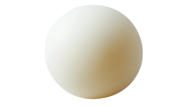Ping Pong Ball Table Tennis, isolated on transparent background