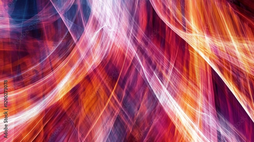 Poster colorful abstract background with flowing lines and dynamic shapes creating a vibrant and energetic 