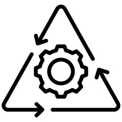 Reproducibility Outline Icon