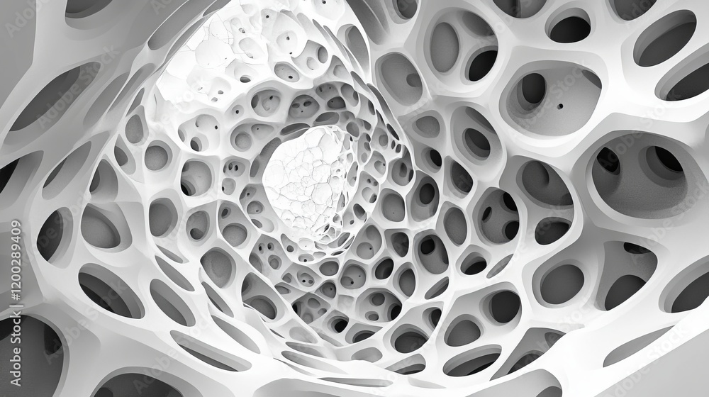 Poster 3d abstract geometric volumetric background for digital or web design.