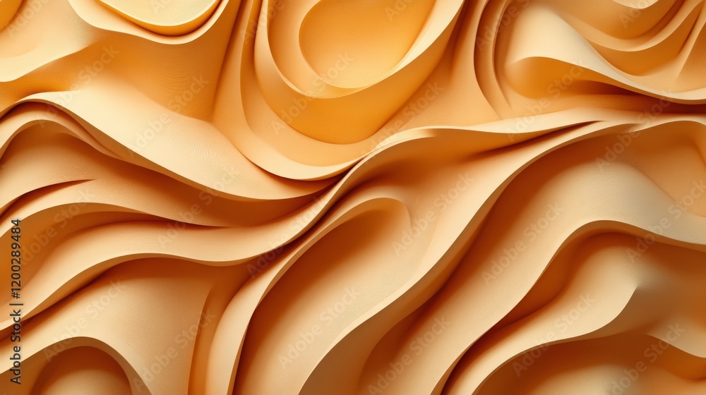 Poster 3d abstract geometric volumetric background for digital or web design.