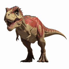Fototapeta premium Tyrannosaurus Rex Realistic Dinosaur Vector
