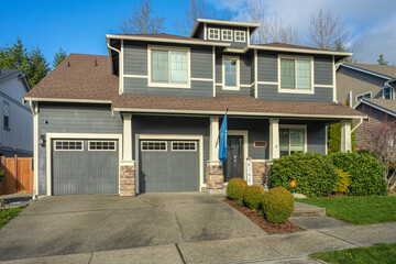 Tehaleh Washington state new housing construction.