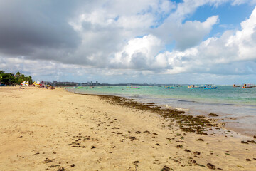 praia da Ponta Verde em Maceió Alagoas Brasil