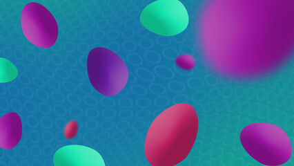 Abstract Geometric Gradient Background