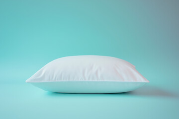 Pillow isolated on a color background