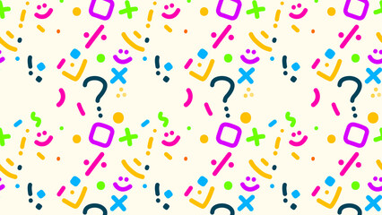 Abstract Background With Shapes