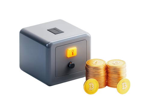Isolated Safe with Bitcoin Stacks - Powered by Adobe