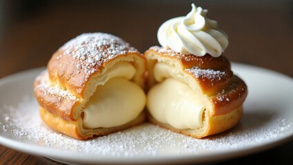 Fluffy Delight: The Cream Puff Experience