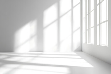 Fototapeta premium empty white room