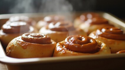 Cinnamon Swirls: A Warm, Glazed Delight