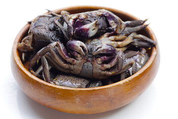 Preserved crabs for ingredient thai food