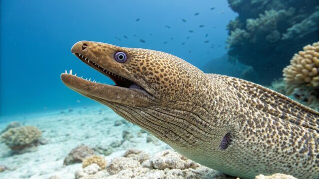Exploring the fascinating life of moray eels in coral reefs underwater documentary insights on marine biology