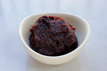 Japanese sweet red bean paste
