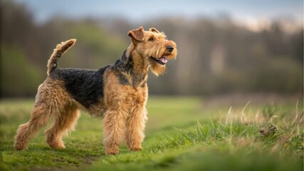 Welsh dog adventure exploring the scenic countryside wales animal photography nature playful perspective