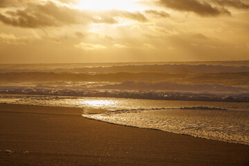 Sunset dans les Landes