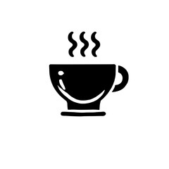 Hot Coffee Cup Icon 