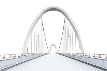 Obraz premium Modern Bridge Design: Architecture, Engineering Marvel