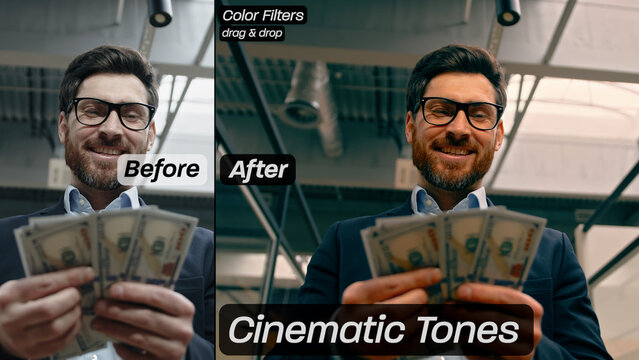 Cinematic Tones Color Filters 